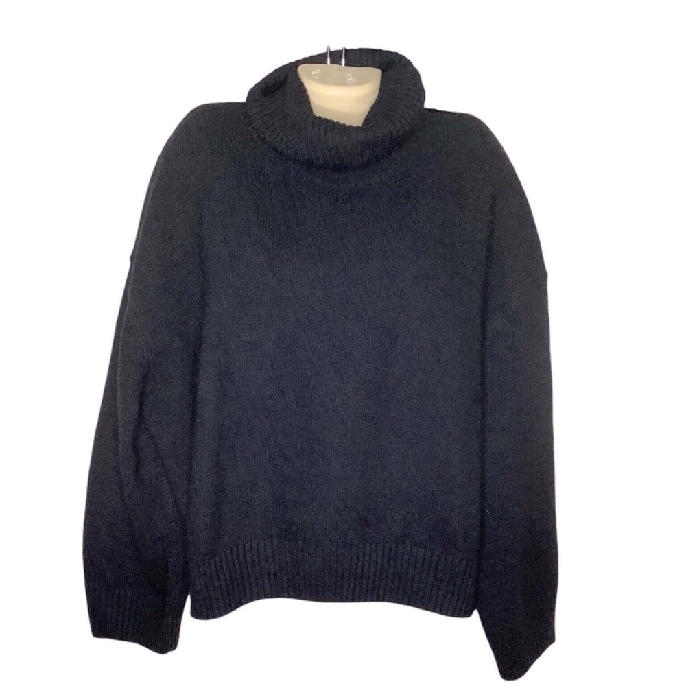 NWT H&M Black Cowl Neck Sweater